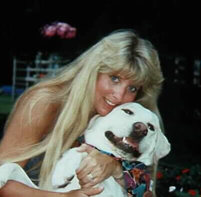 Susie with Holly, from the original Four Seasons website